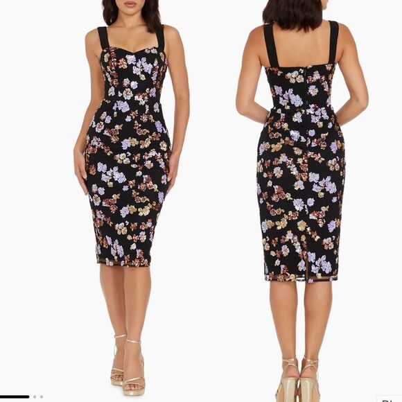 NWT Dress The Population

Nicole Black Sequin-Embellished Body-Con Midi-Dress - Picture 1 of 10